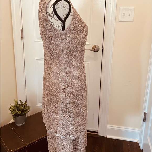 Alex Evenings Sequin Tier Dress - Size 8 - New Condition - Picture 5 of 10